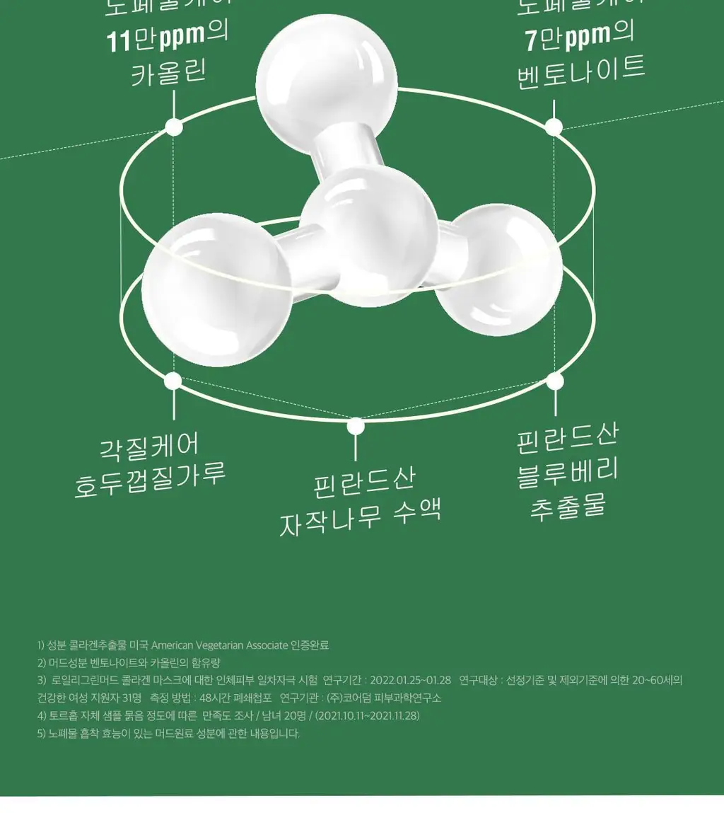 [기획/대용량] 토르홉 로일리 그린머드 콜라겐 마스크 150g 상세페이지 17